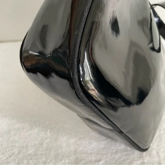 Salvatore Ferragamo Vintage Crossbody Bag Enamel Shoulder Vara - Picture 13 of 16